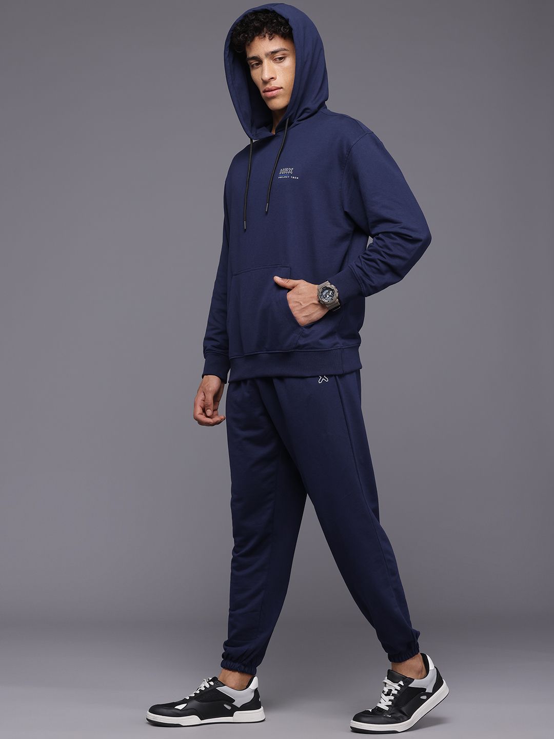 HRX by Hrithik Roshan Brand Logo Print Lifestyle Tracksuits