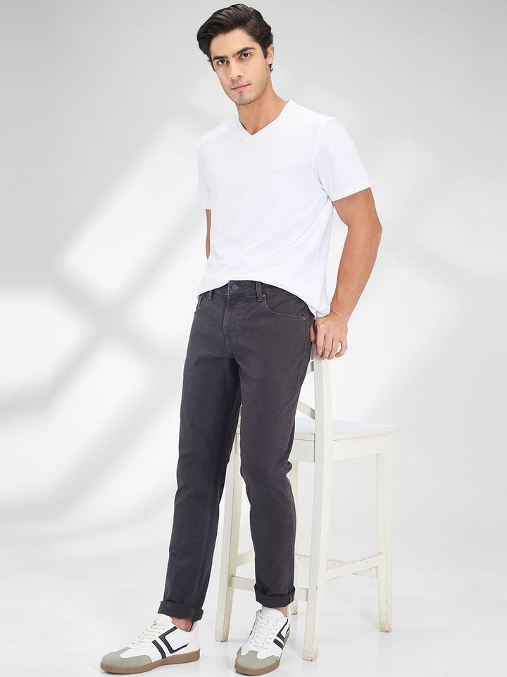 SPYKAR Men Skinny Fit Low-Rise Light Fade Stretchable Jeans