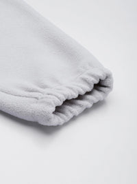 Mr Bowerbird Men Grey Melange Pile Fleece Joggers