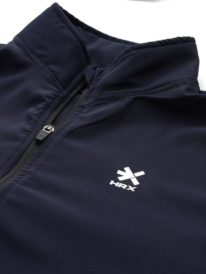 HRX by Hrithik Roshan Men Colourblock Rapid-Dry Lifestyle Tracksuit