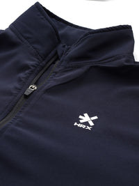 HRX by Hrithik Roshan Men Colourblock Rapid-Dry Lifestyle Tracksuit