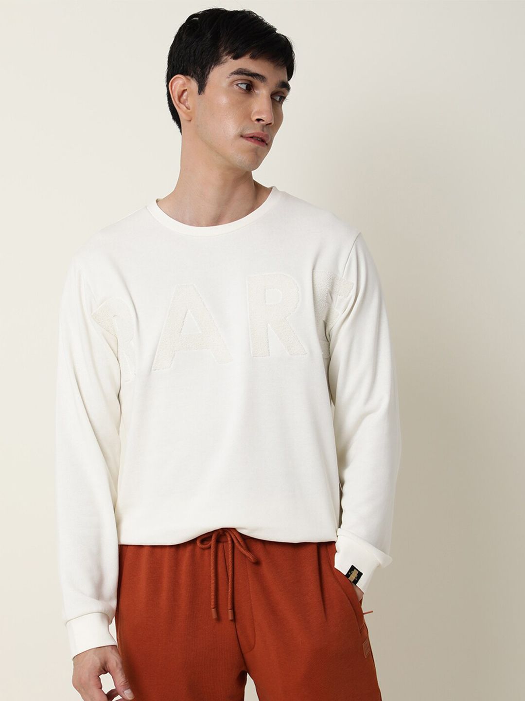 RARE RABBIT Men Norman Slim Fit Sweatshirt