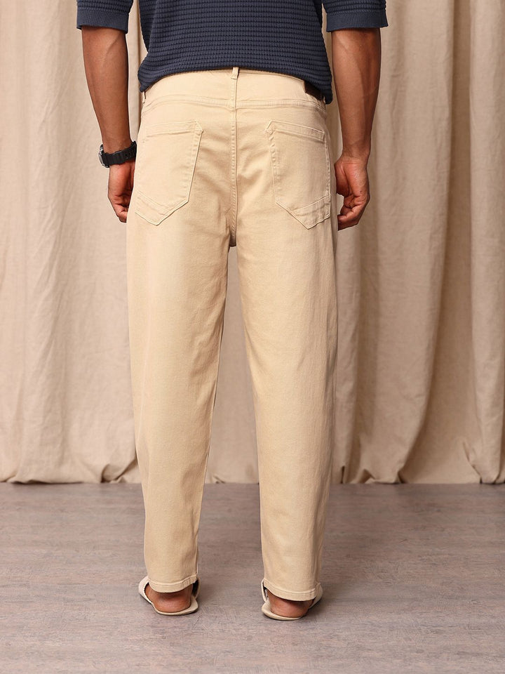 Mr Bowerbird Men Tapered Fit Mid-Rise Stretchable Jeans
