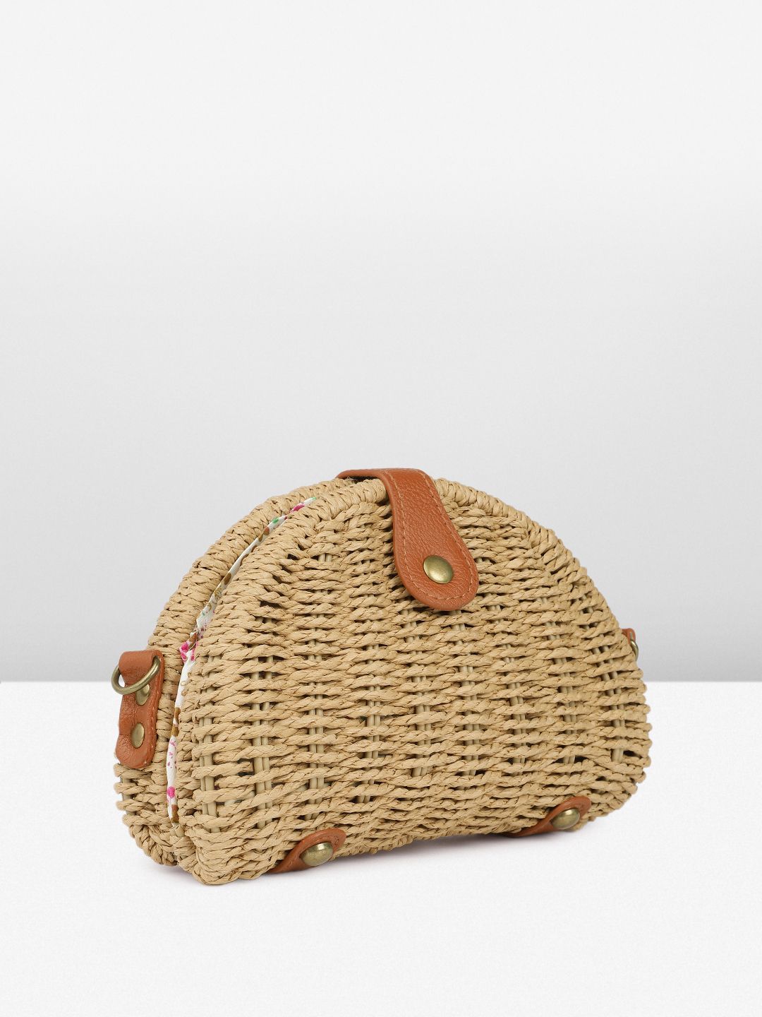 DressBerry Textured Sling Bag