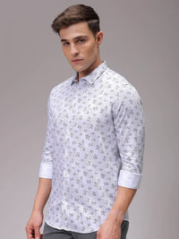 The Indian Garage Co Men Slim Fit Opaque Printed Casual Shirt