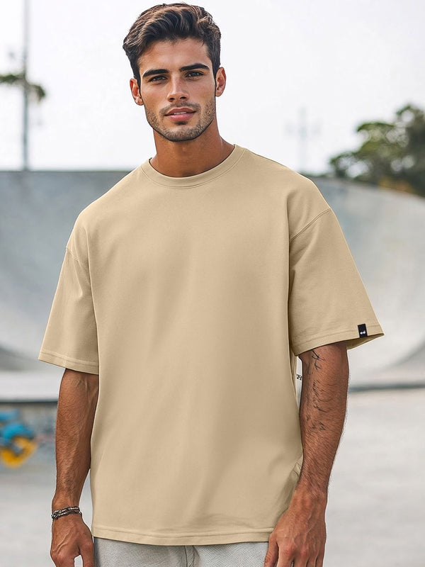 Bewakoof Cotton Round Neck Oversized T-shirt