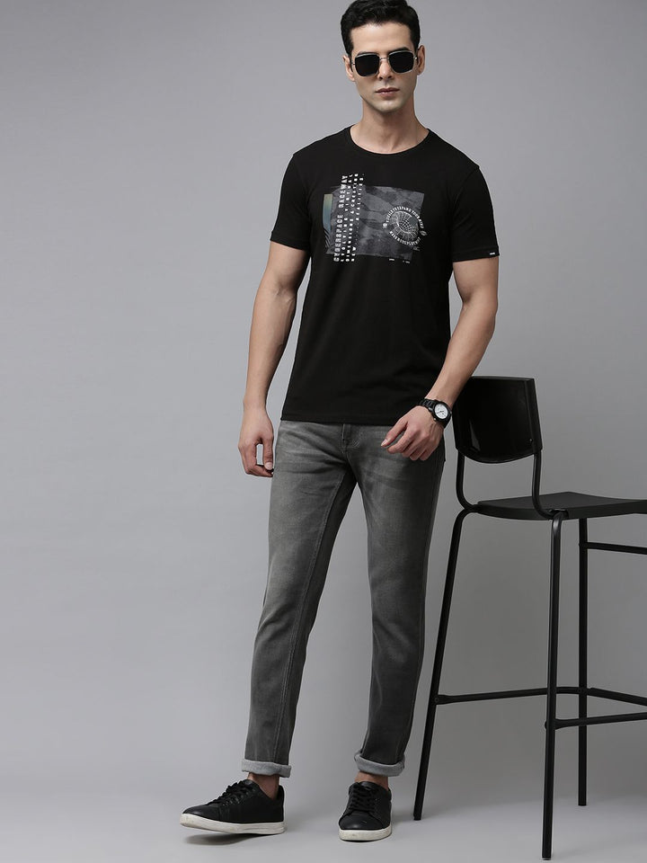 SPYKAR Printed T-shirt