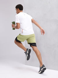 HRX by Hrithik Roshan Men Reflective Detail Rapid-Dry Running Shorts