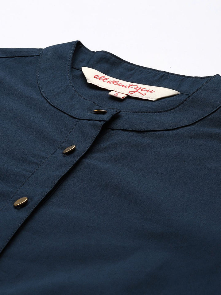 all about you Pure Cotton Opaque Casual Shirt