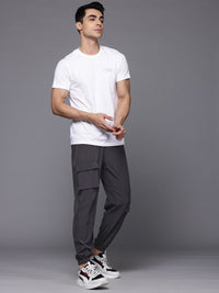 HRX by Hrithik Roshan Men Mid-Rise Cargo Style Lifestyle Joggers