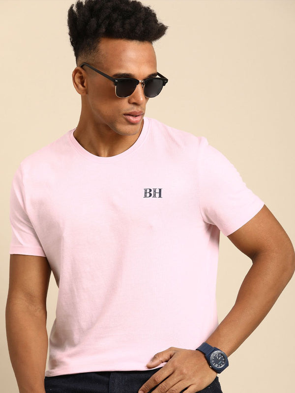 Being Human Brand Logo Printed Pure Cotton T-shirt