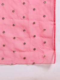 KALINI Ethnic Motifs Embroidered Regular Kurta with Trousers & Dupatta