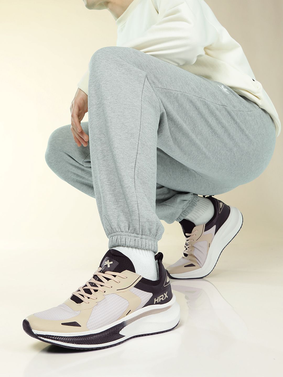 HRX by Hrithik Roshan Men Colourblocked Pickleball Shoes