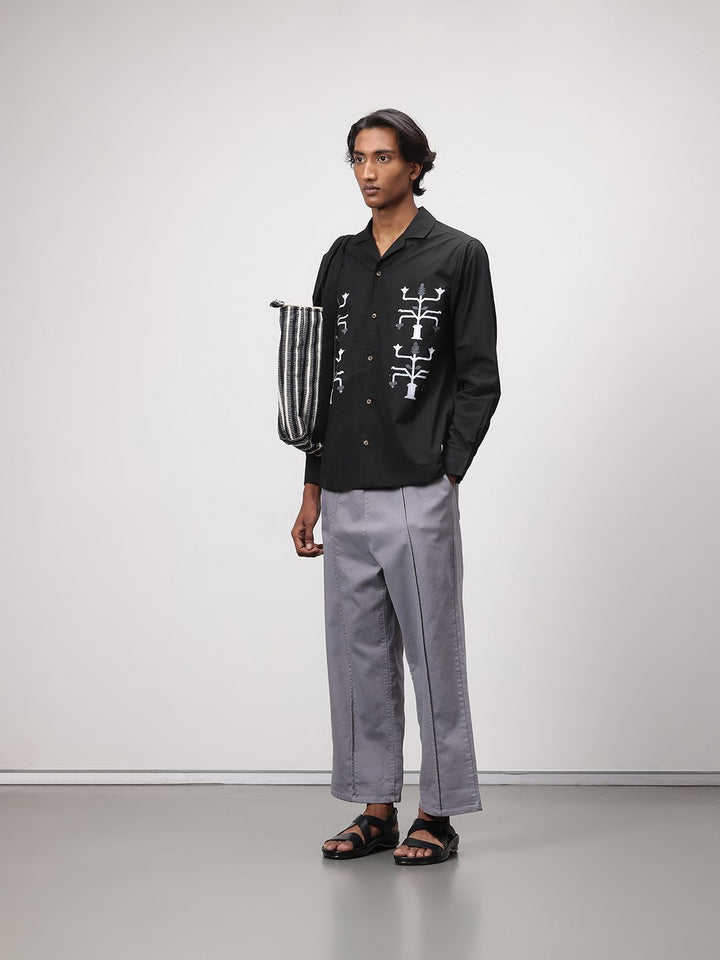 ether Artisan Hand Block Printed Pure Cotton Shirt