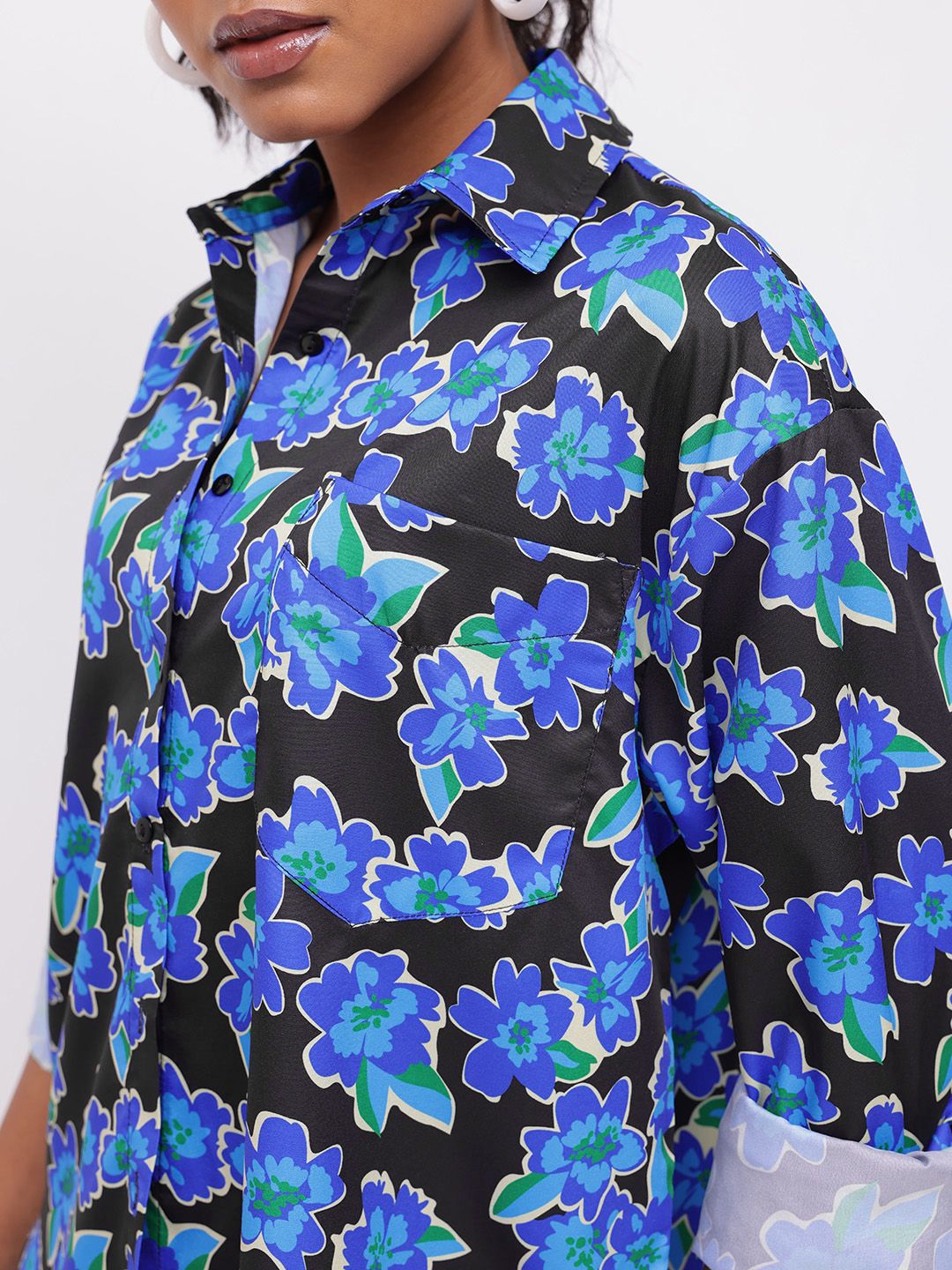 DressBerry Blooming Charm Floral Shirt & Shorts Co-ords