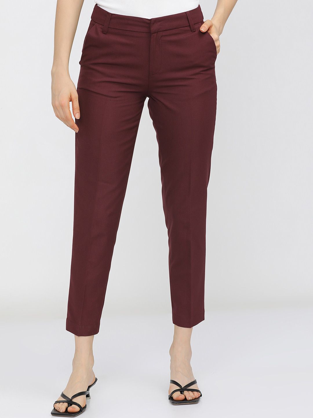 Tokyo Talkies Women Slim Fit Trousers