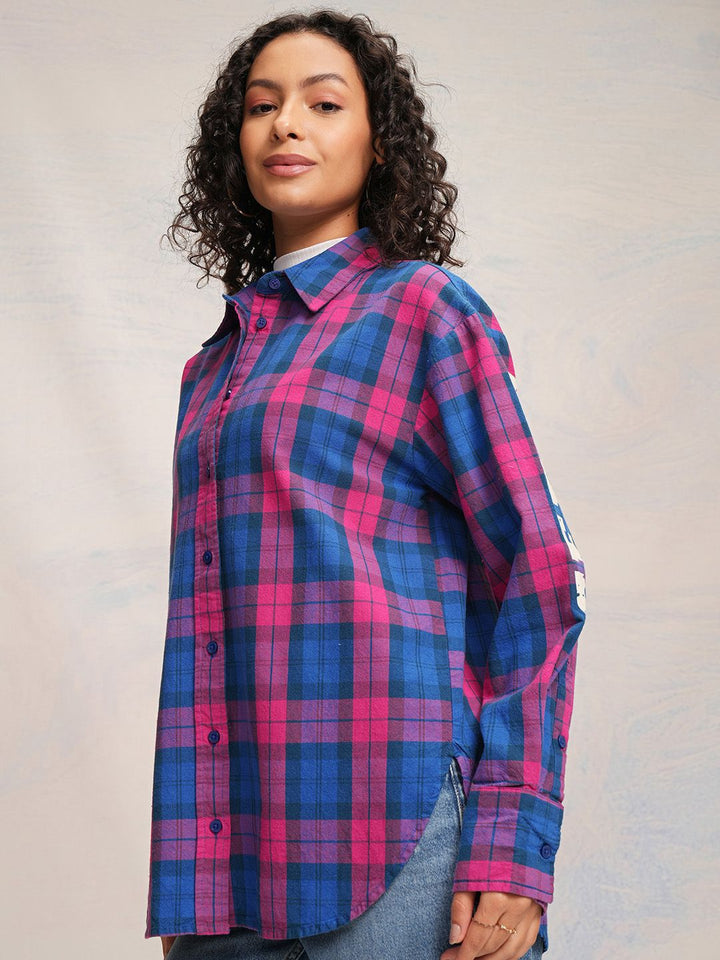 Tokyo Talkies Women Heavy Enzyme Silicon Shirt