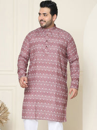 SOJANYA PLUS Geometric Printed Cotton Kurta