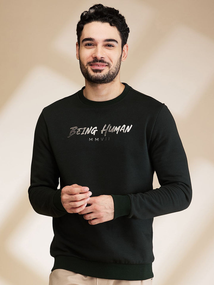 Being Human Men Printed Sweatshirt