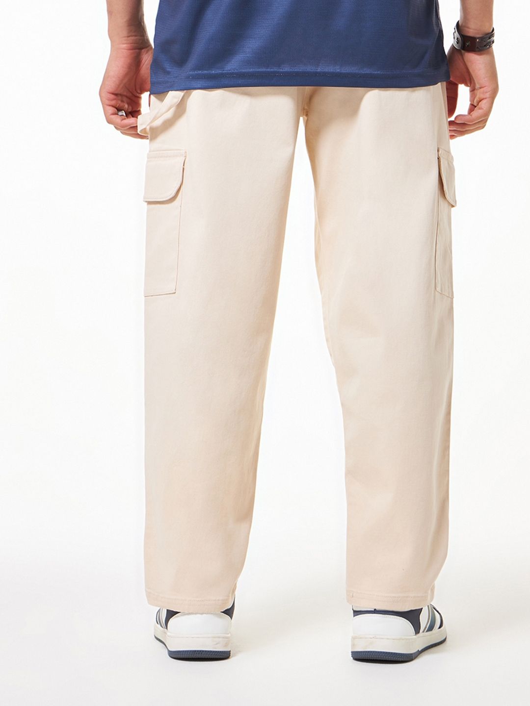 Bewakoof Men Cargo Carpenter Pants