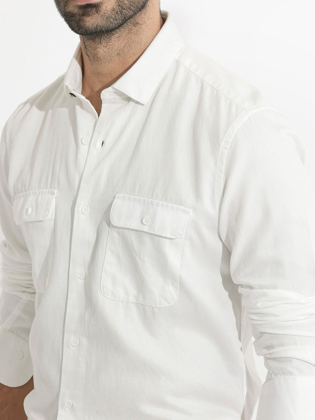 RARE RABBIT Men Lipton Slim Fit Classic Cotton Shirt