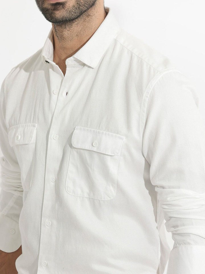 RARE RABBIT Men Lipton Slim Fit Classic Cotton Shirt