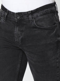 SPYKAR Men Black Slim Fit Low-Rise Jeans
