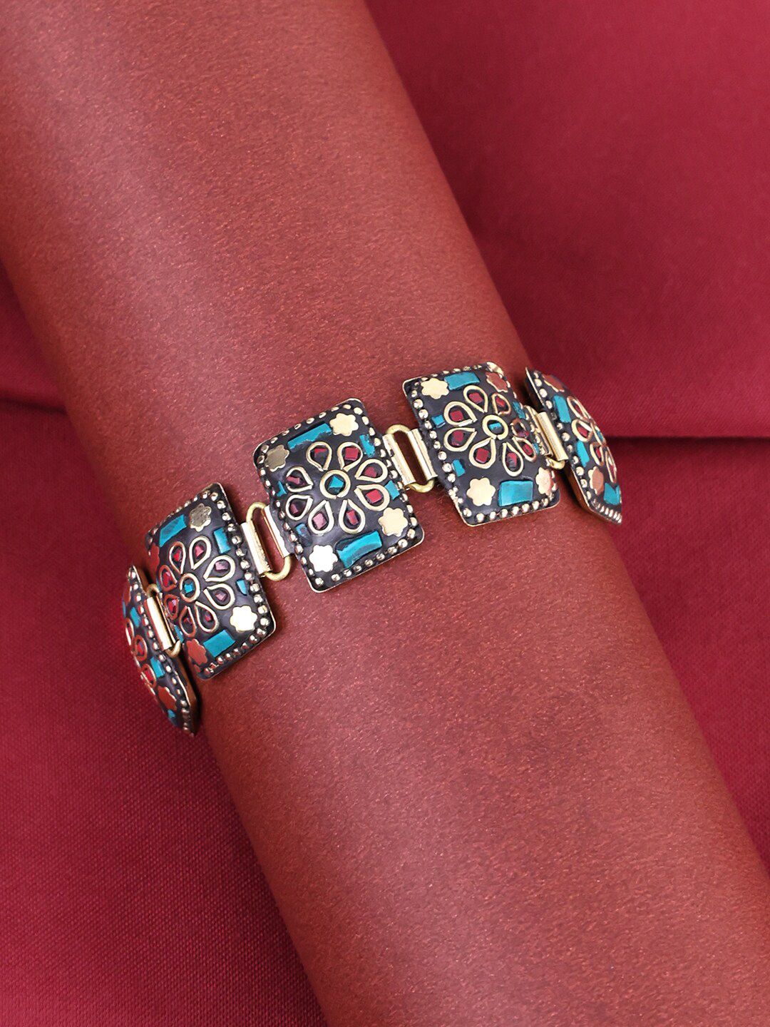 Gelang Sarung PANASH Carnelian Gold Plated