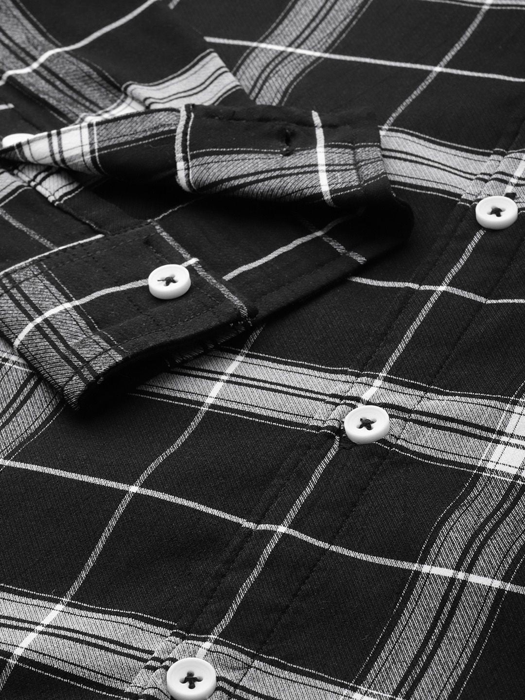 The Indian Garage Co Men Checked Casual Shirt