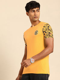 Being Human Floral Printed Pure Cotton T-shirt