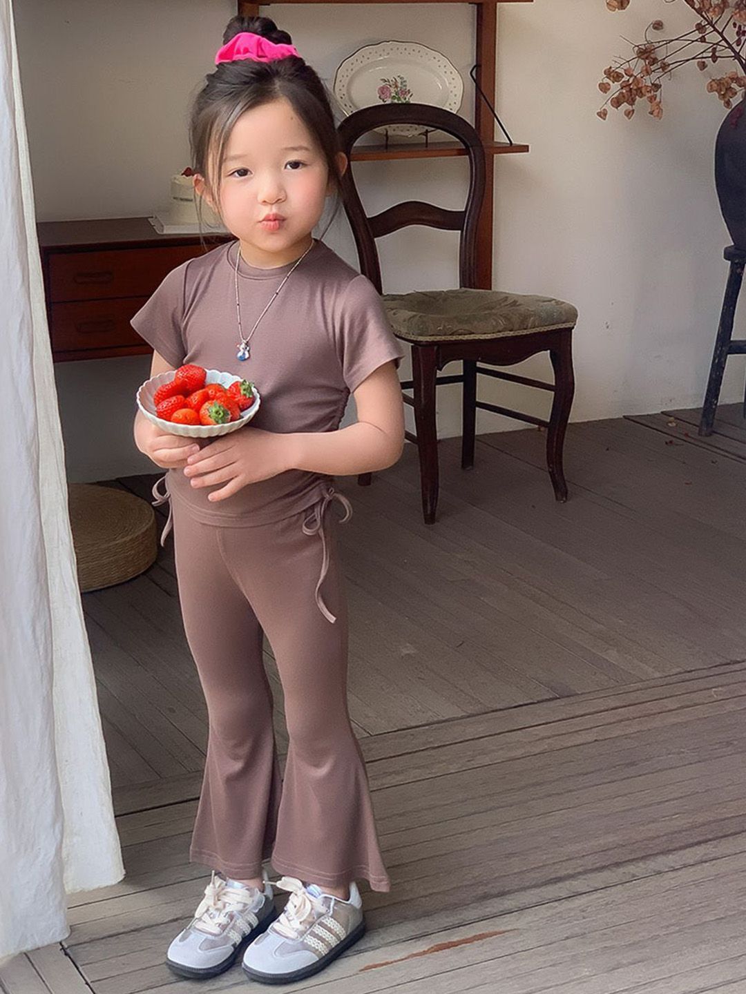 YK Girls Top With Trousers