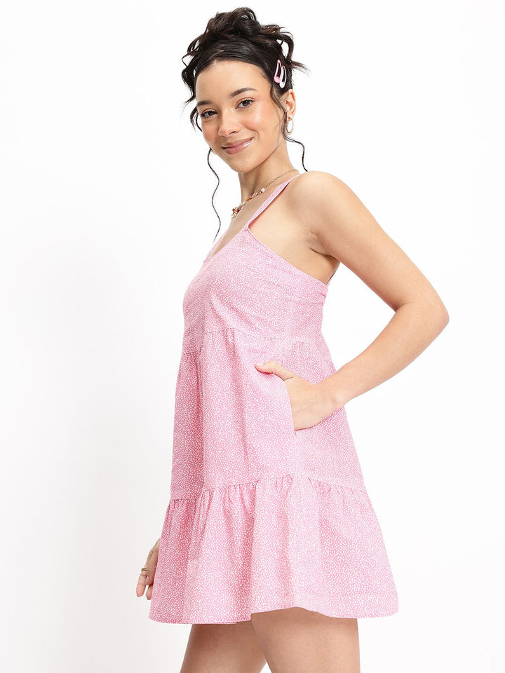 DressBerry Ruffled Romance Tiered A-Line Top