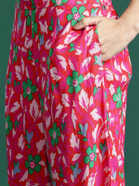 DressBerry Printed Ruffled Co-Ords