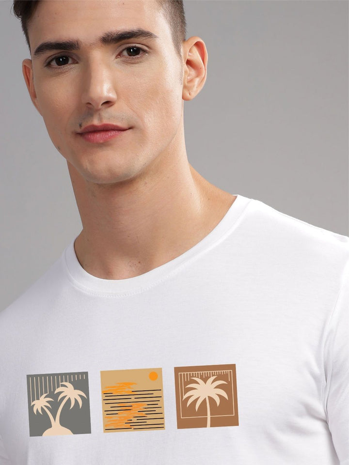 ADRO Men Printed T-shirt
