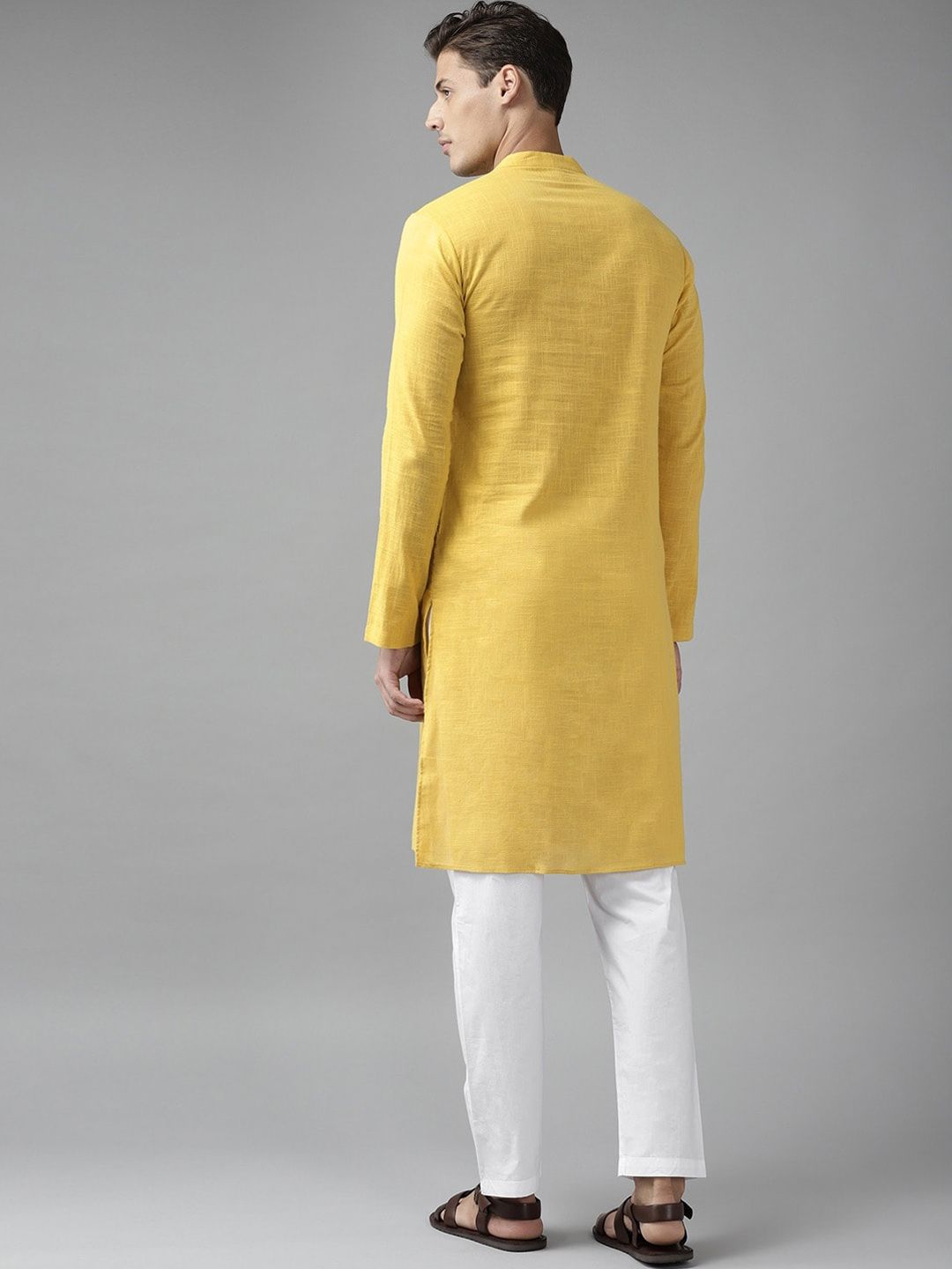 See Designs Men Yellow Kurta