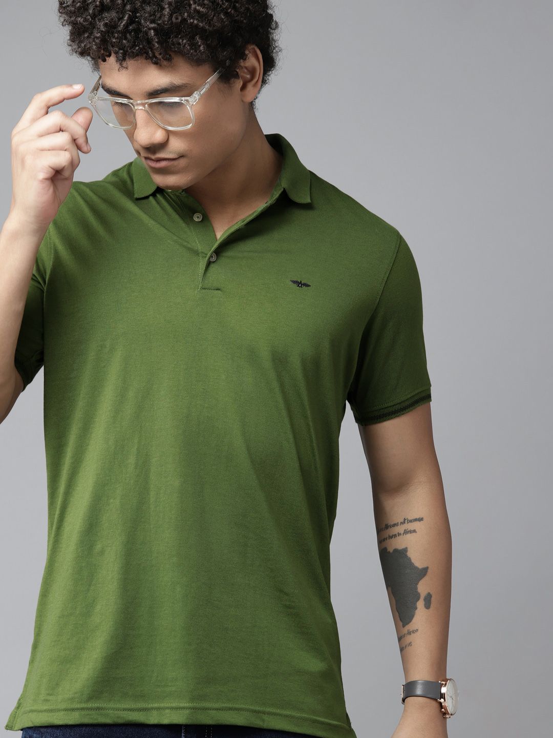 Park Avenue Polo Collar Slim Fit T-shirt