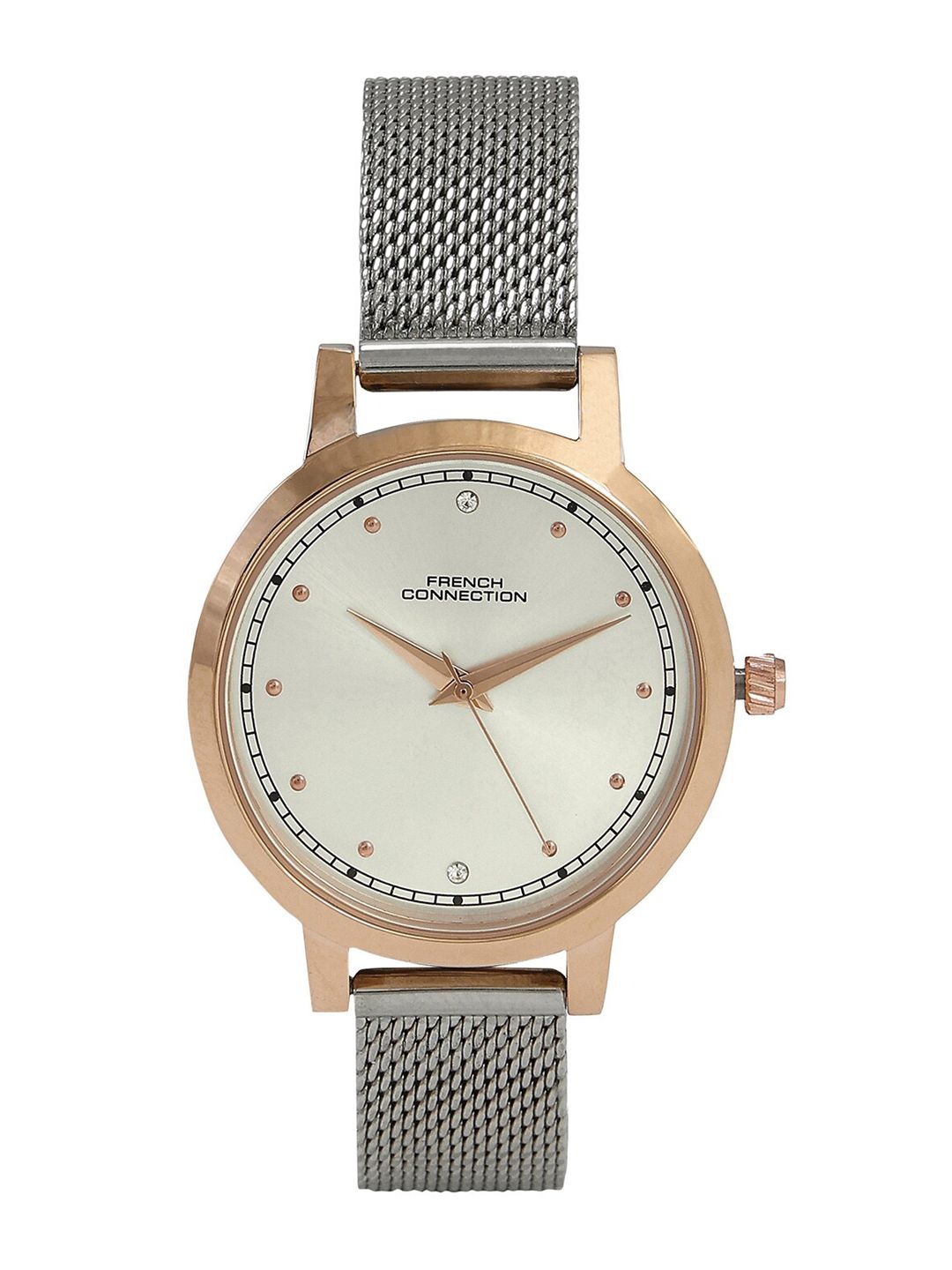 French Connection Women Bracelet Style Straps Analogue Watch FCN055A