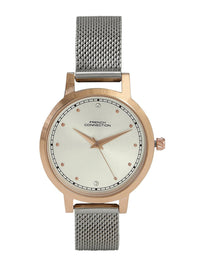 French Connection Women Bracelet Style Straps Analogue Watch FCN055A
