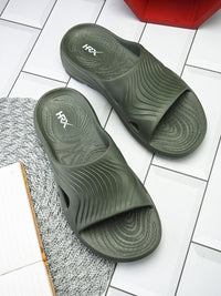 HRX by Hrithik Roshan Men Self Design Sliders