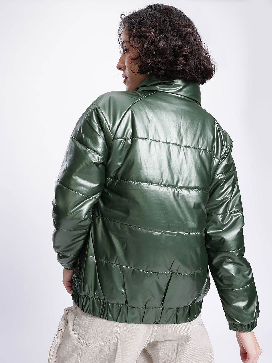 DressBerry Shimmer Shine Puffer Jacket