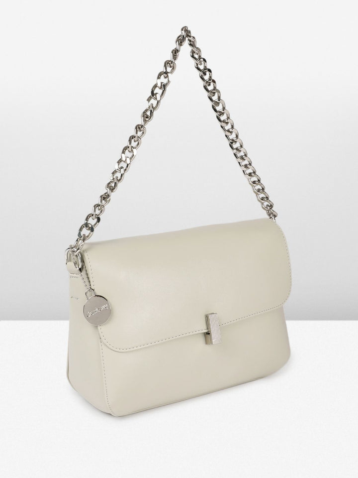 DressBerry Structured Shoulder Bag with Pouch