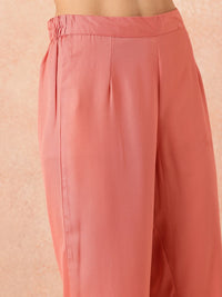 all about you Solid Shirt Collar Co-Ords