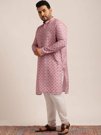 SOJANYA PLUS Lelaki Motif Etnik Cetakan Indie Kurta