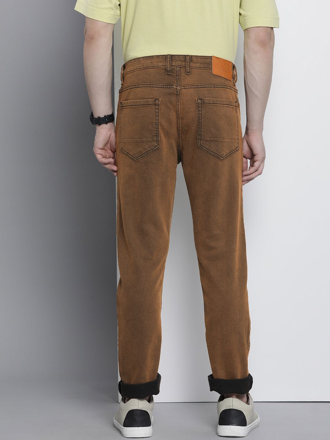 The Indian Garage Co Men Solid Slim Fit Jeans
