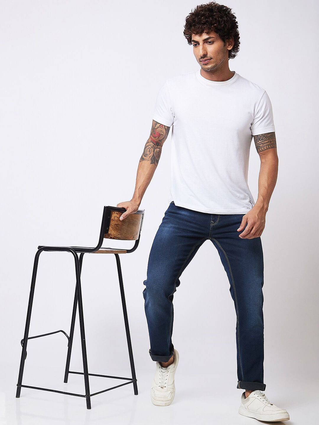 SPYKAR Men Relaxed Fit Light Fade Cotton Jeans