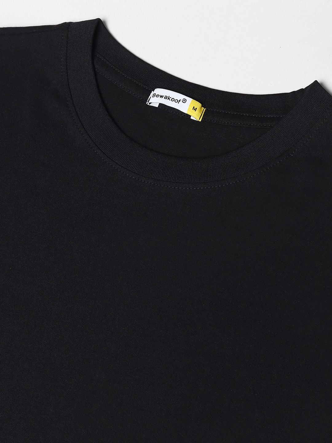 Bewakoof Snoopy Printed Drop-Shoulder Pure Cotton Oversize T-shirt