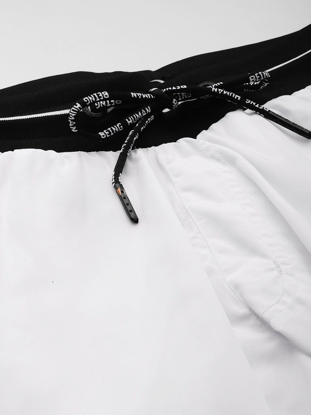 Being Human Men Printed-Detail Joggers