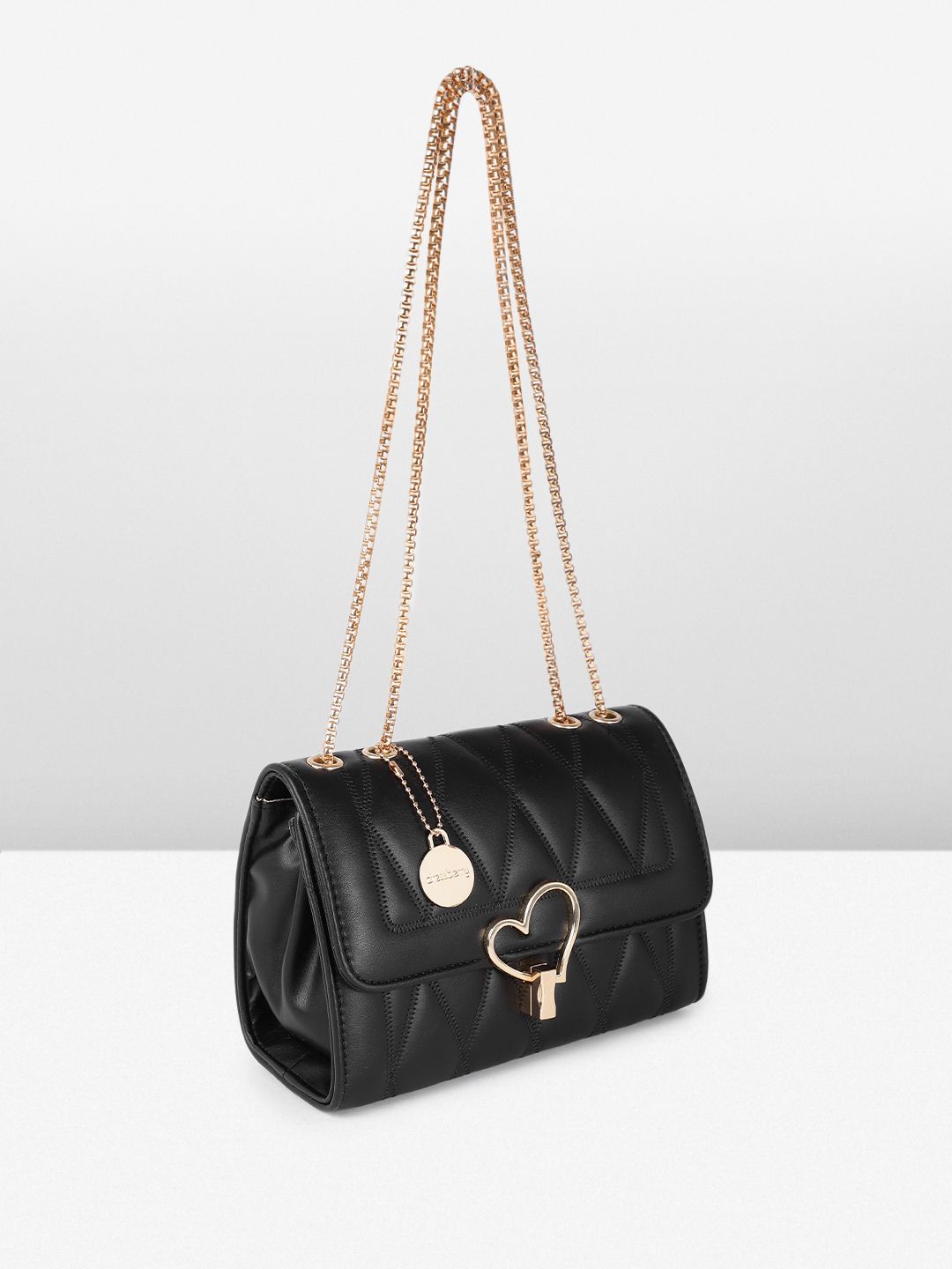 DressBerry Quilted Shoulder Bag