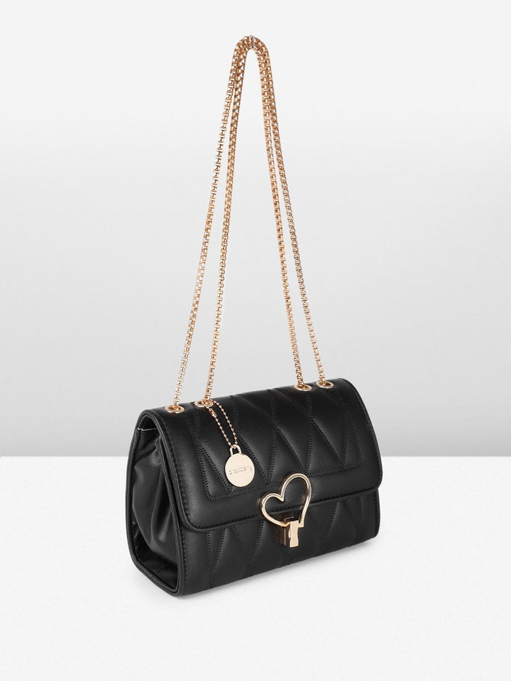 DressBerry Quilted Shoulder Bag