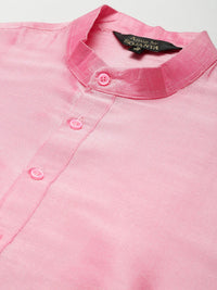 Anug by SOJANYA Men Pink Kurta